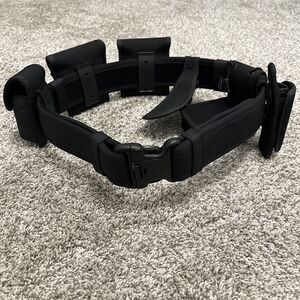 Bianchi Blackhawk Cordura Ballistic Patroltek Security Belt Black Size Large